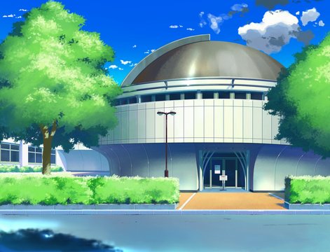 Gathering at the Planetarium